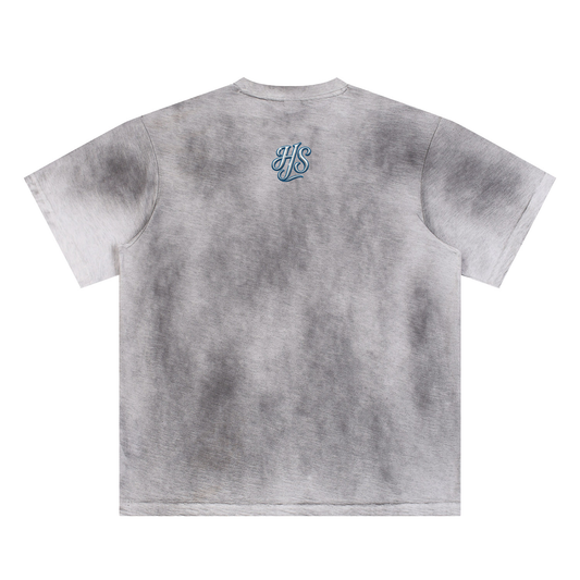 Sun Fade Hand-Painted T-Shirt