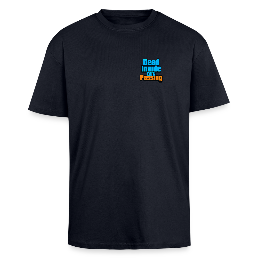Heavy Oversized T-Shirt - french navy
