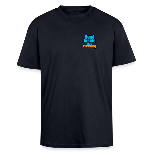 Heavy Oversized T-Shirt - french navy