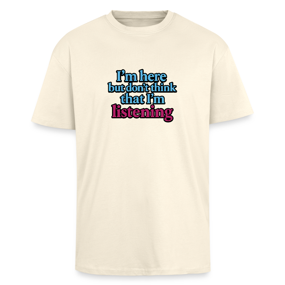 Heavy Oversized T-Shirt - creme