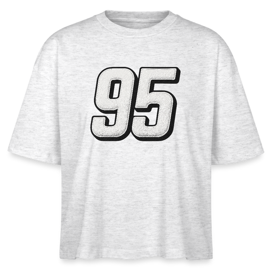 Stanley/Stella Nova Women’s Boxy Organic T-Shirt - heather white