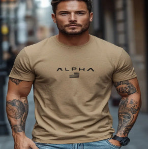 Men's Fitness T-shirt Sports Short-sleeved Top