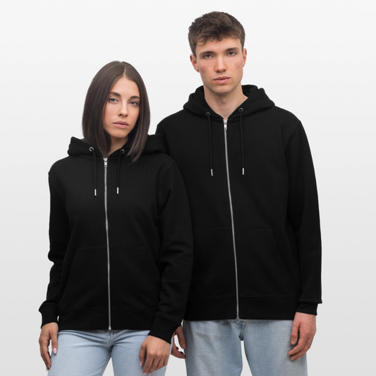 Stanley/Stella CULTIVATOR  Unisex Organic Hooded Jacket - black