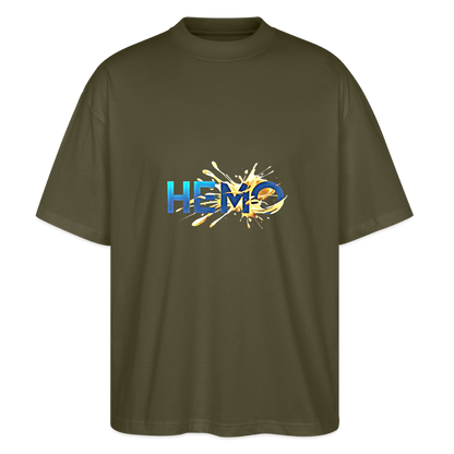 Stanley/Stella Oversized Unisex Organic T-shirt Blaster - khaki