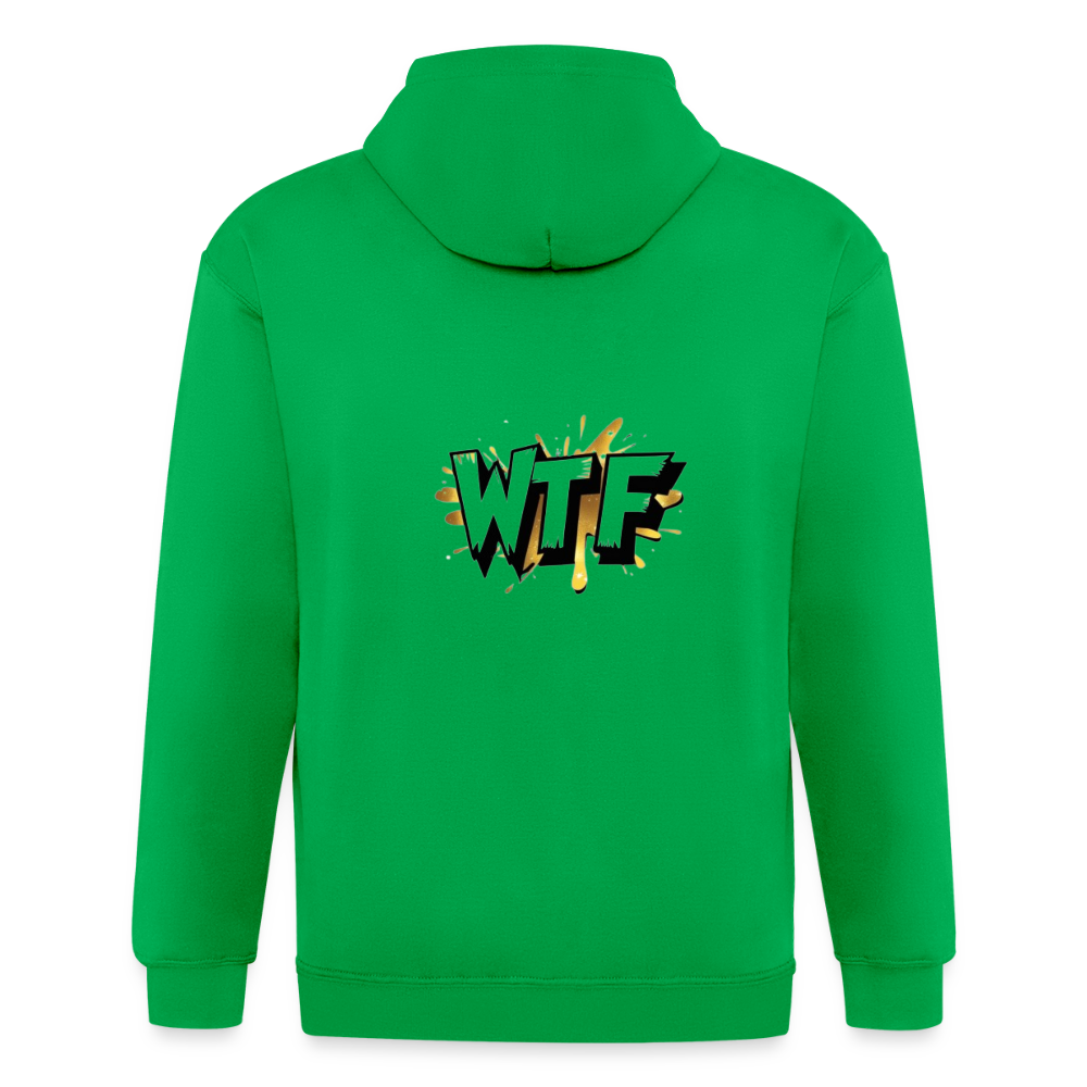 Men’s Heavyweight Hooded Jacket - kelly green