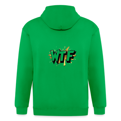 Men’s Heavyweight Hooded Jacket - kelly green
