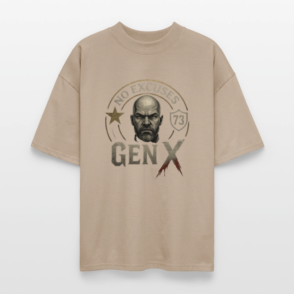 Stanley/Stella Oversized Unisex Organic T-shirt Blaster - stone