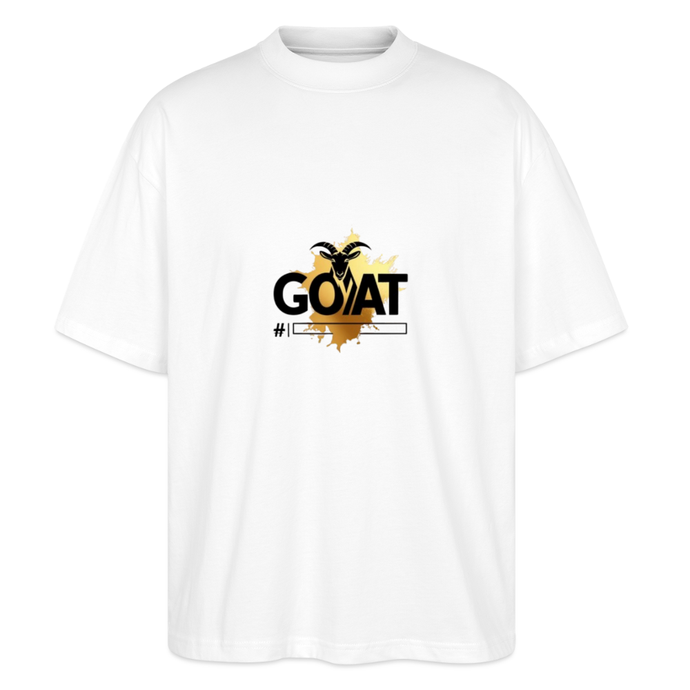 Stanley/Stella Oversized Unisex Organic T-shirt Blaster - white