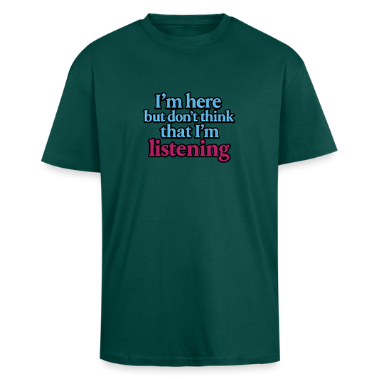 Heavy Oversized T-Shirt - hunter green