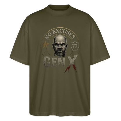Stanley/Stella Oversized Unisex Organic T-shirt Blaster - khaki