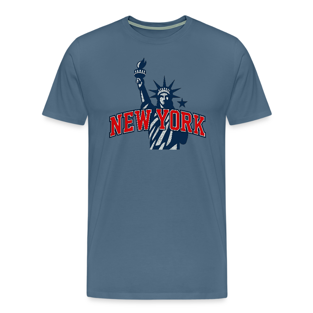 Men’s Premium T-Shirt - steel blue