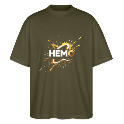 Stanley/Stella Oversized Unisex Organic T-shirt Blaster - khaki