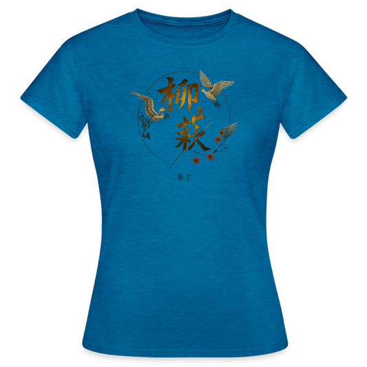 Women's T-Shirt - antique blue sapphire heather