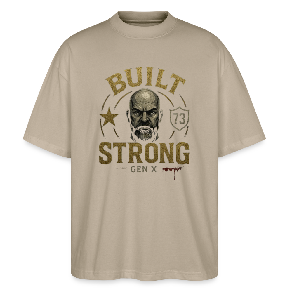 Stanley/Stella Oversized Unisex Organic T-shirt Blaster - stone