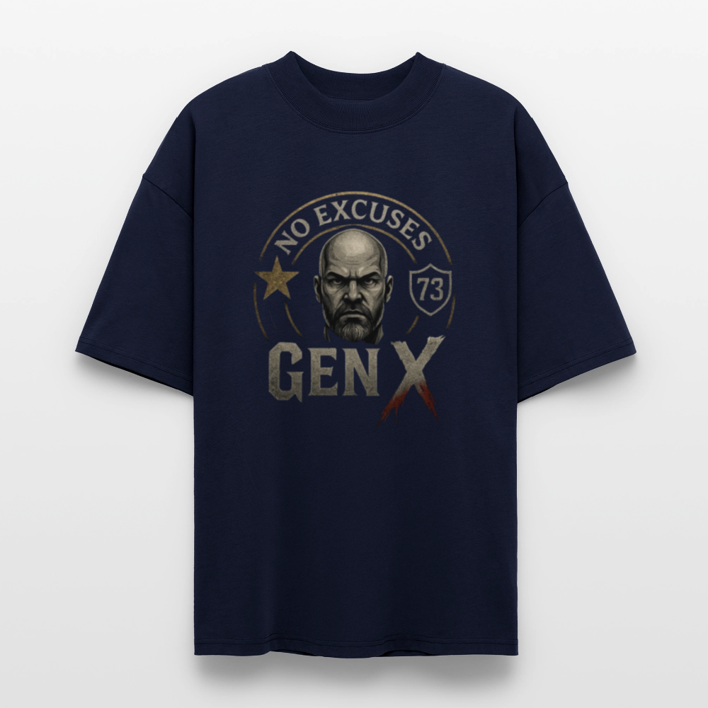 Stanley/Stella Oversized Unisex Organic T-shirt Blaster - navy