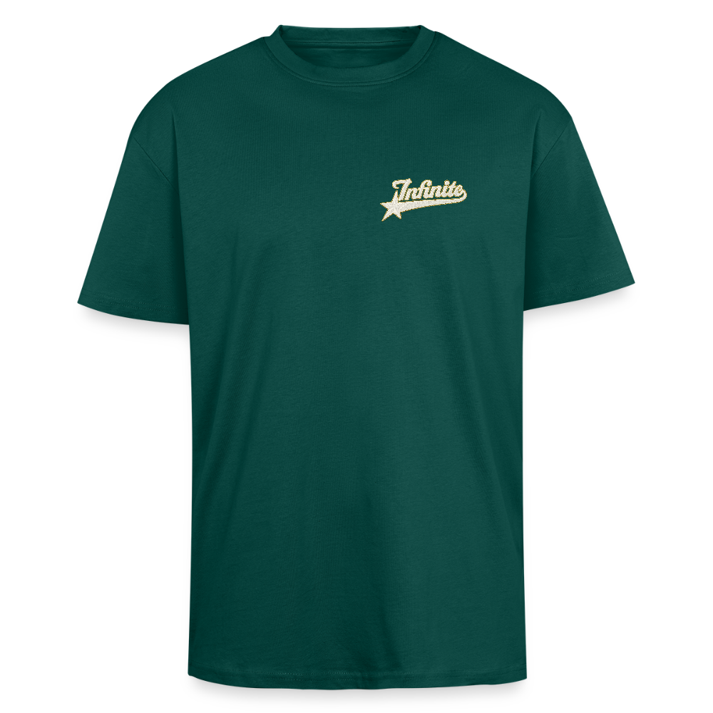 Heavy Oversized T-Shirt - hunter green