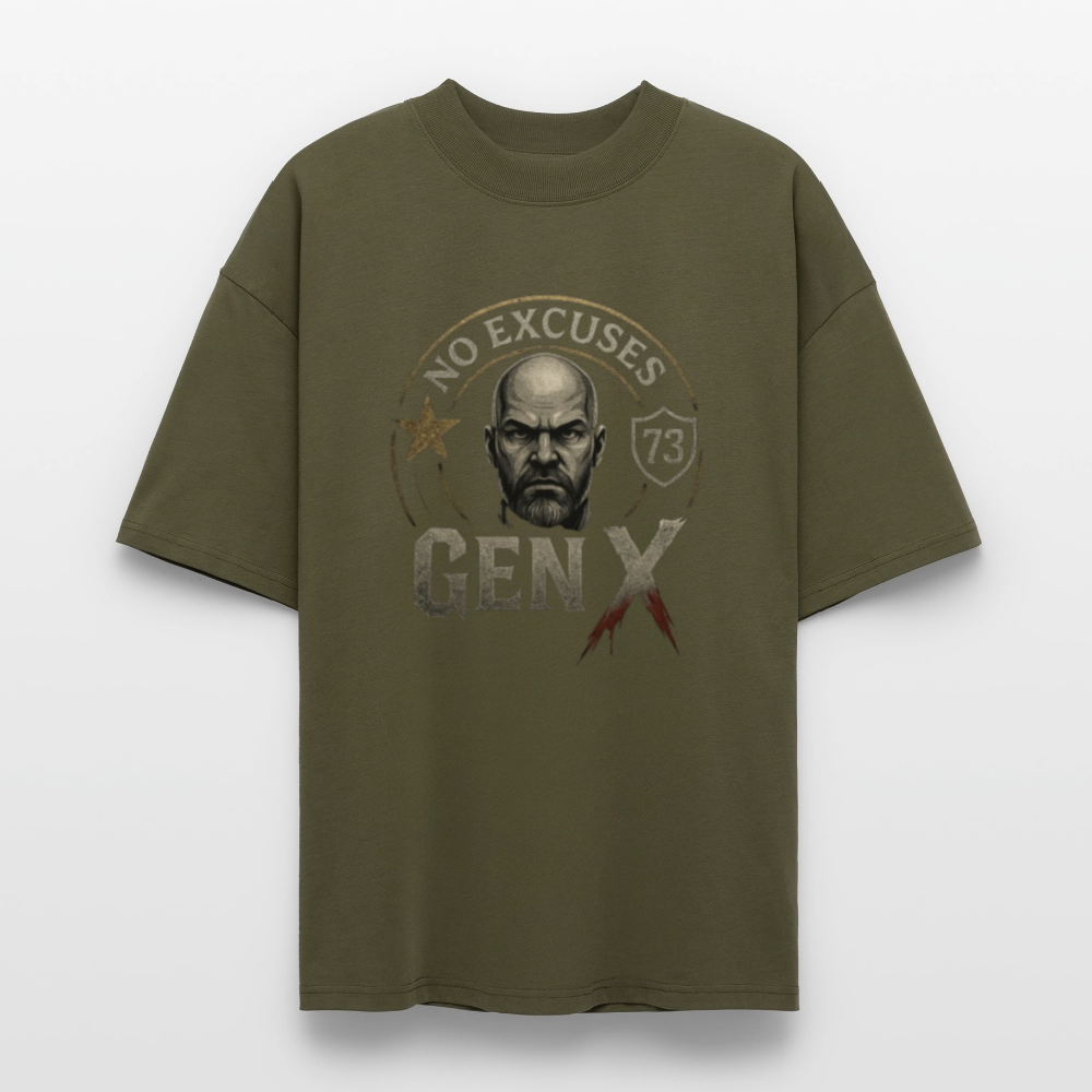 Stanley/Stella Oversized Unisex Organic T-shirt Blaster - khaki