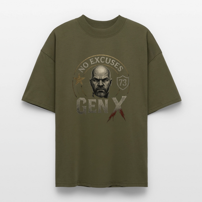 Stanley/Stella Oversized Unisex Organic T-shirt Blaster - khaki
