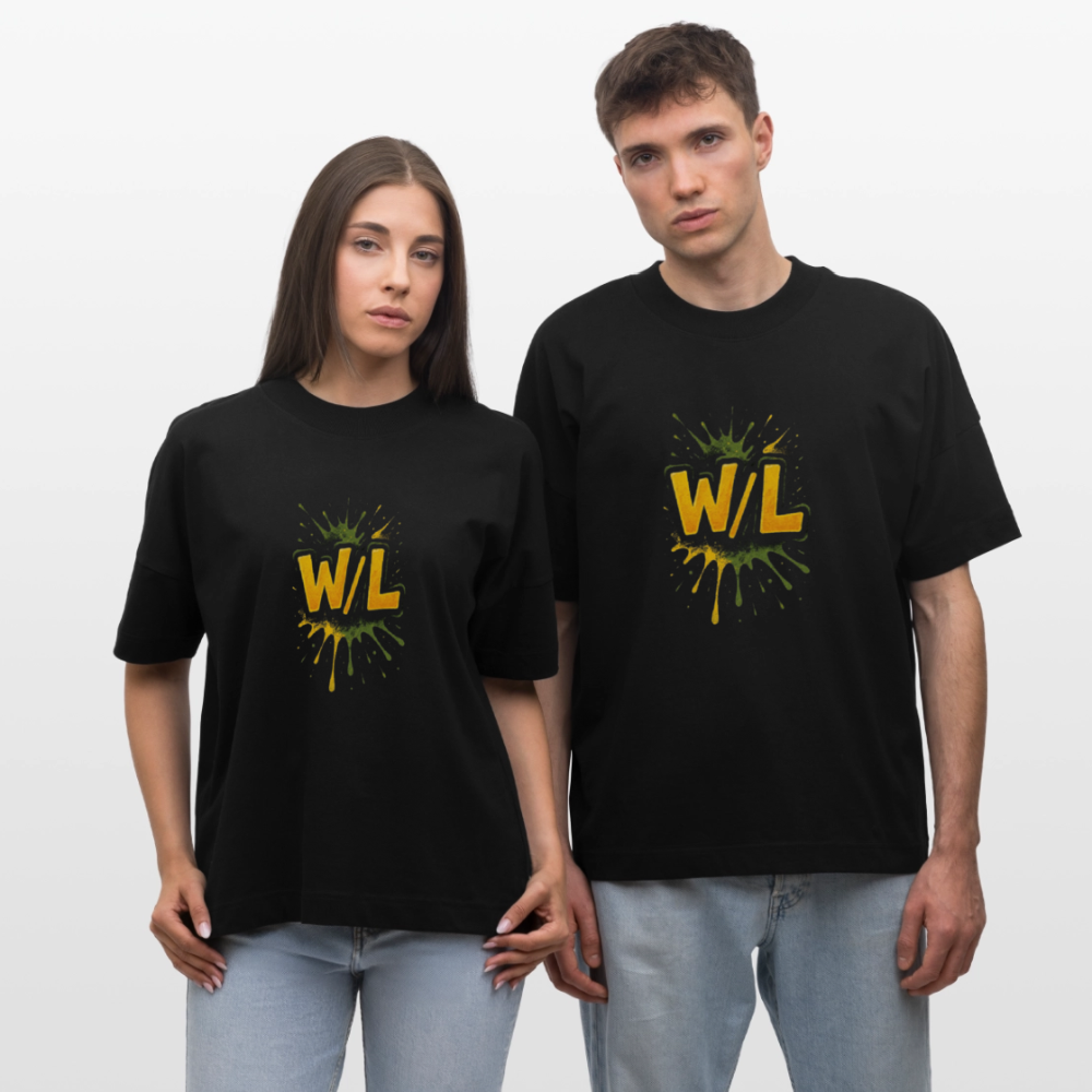 Stanley/Stella Oversized Unisex Organic T-shirt Blaster - black