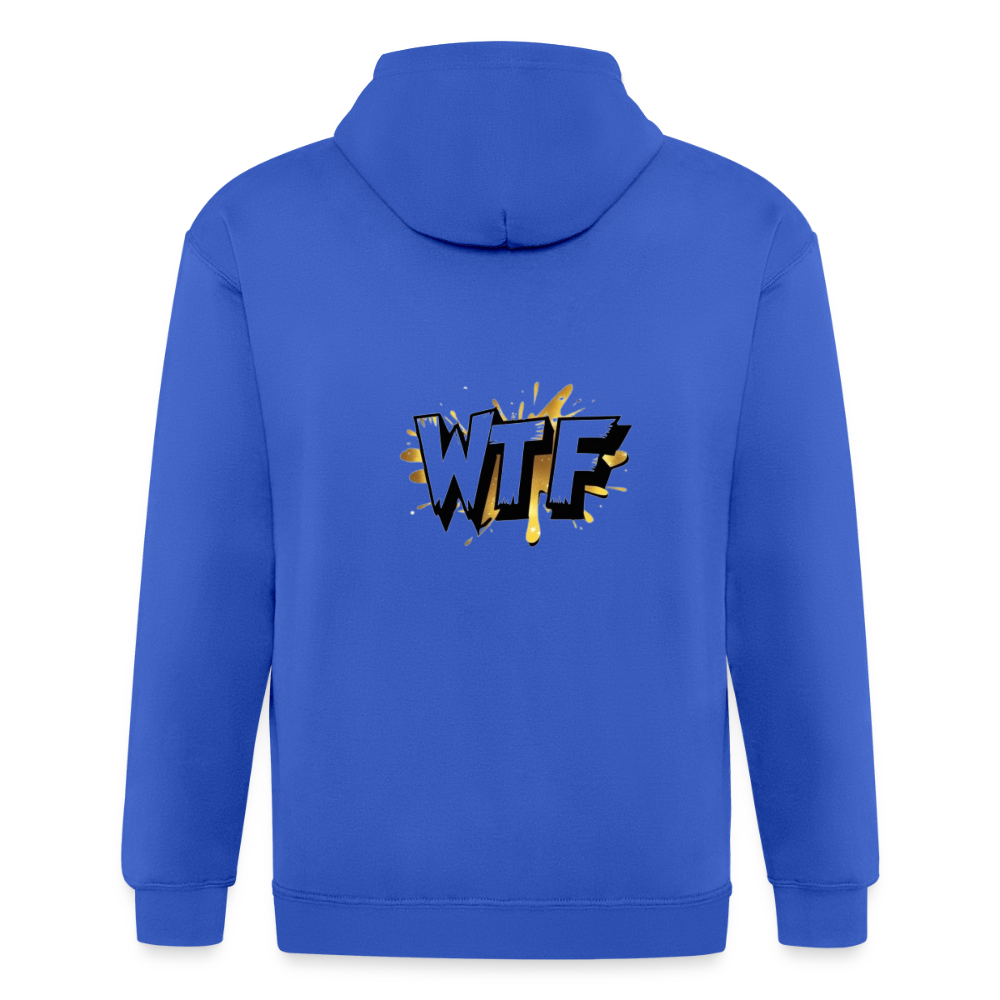 Men’s Heavyweight Hooded Jacket - royal blue