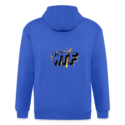 Men’s Heavyweight Hooded Jacket - royal blue