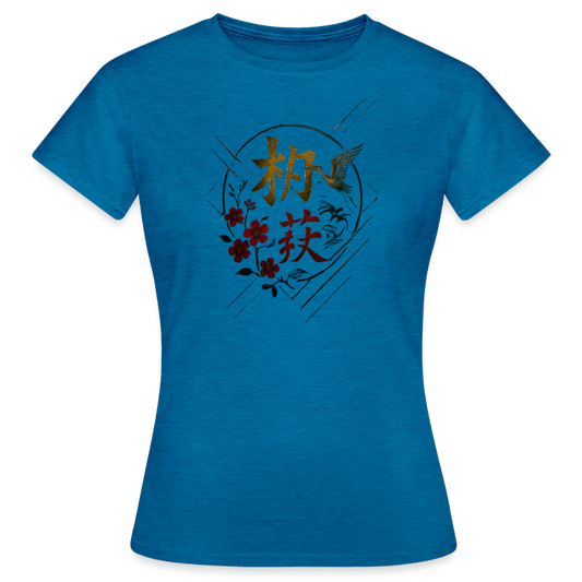 Women's T-Shirt - antique blue sapphire heather