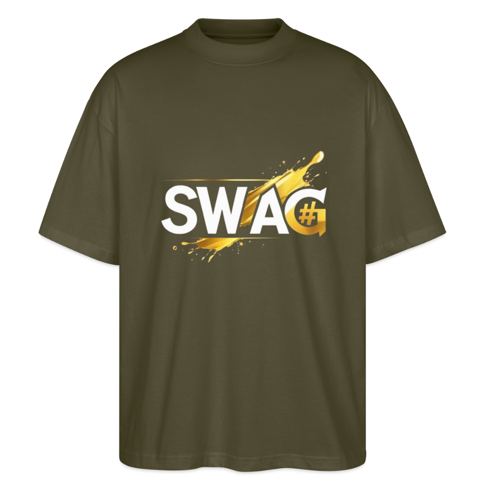 Stanley/Stella Oversized Unisex Organic T-shirt Blaster - khaki