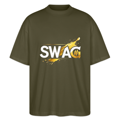Stanley/Stella Oversized Unisex Organic T-shirt Blaster - khaki
