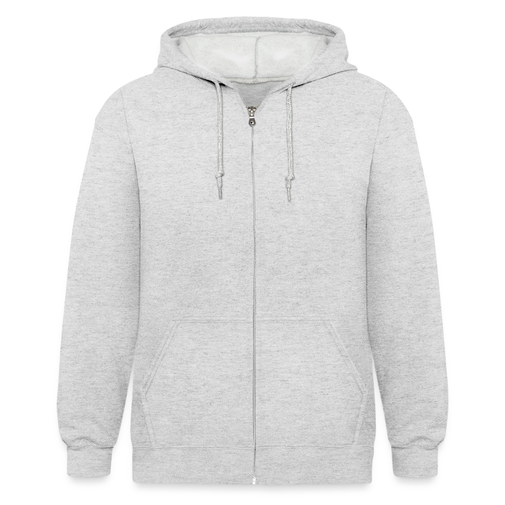 Men’s Heavyweight Hooded Jacket - heather white