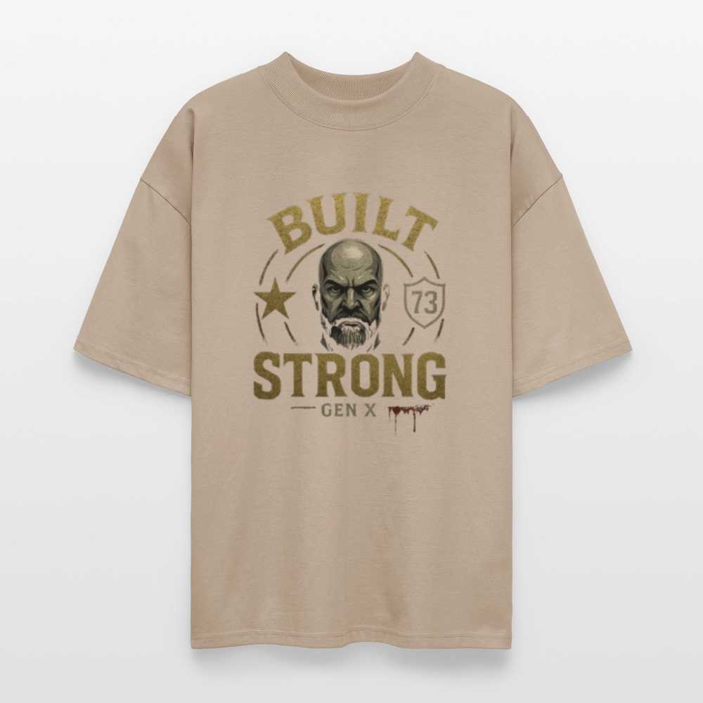Stanley/Stella Oversized Unisex Organic T-shirt Blaster - stone