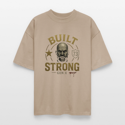Stanley/Stella Oversized Unisex Organic T-shirt Blaster - stone