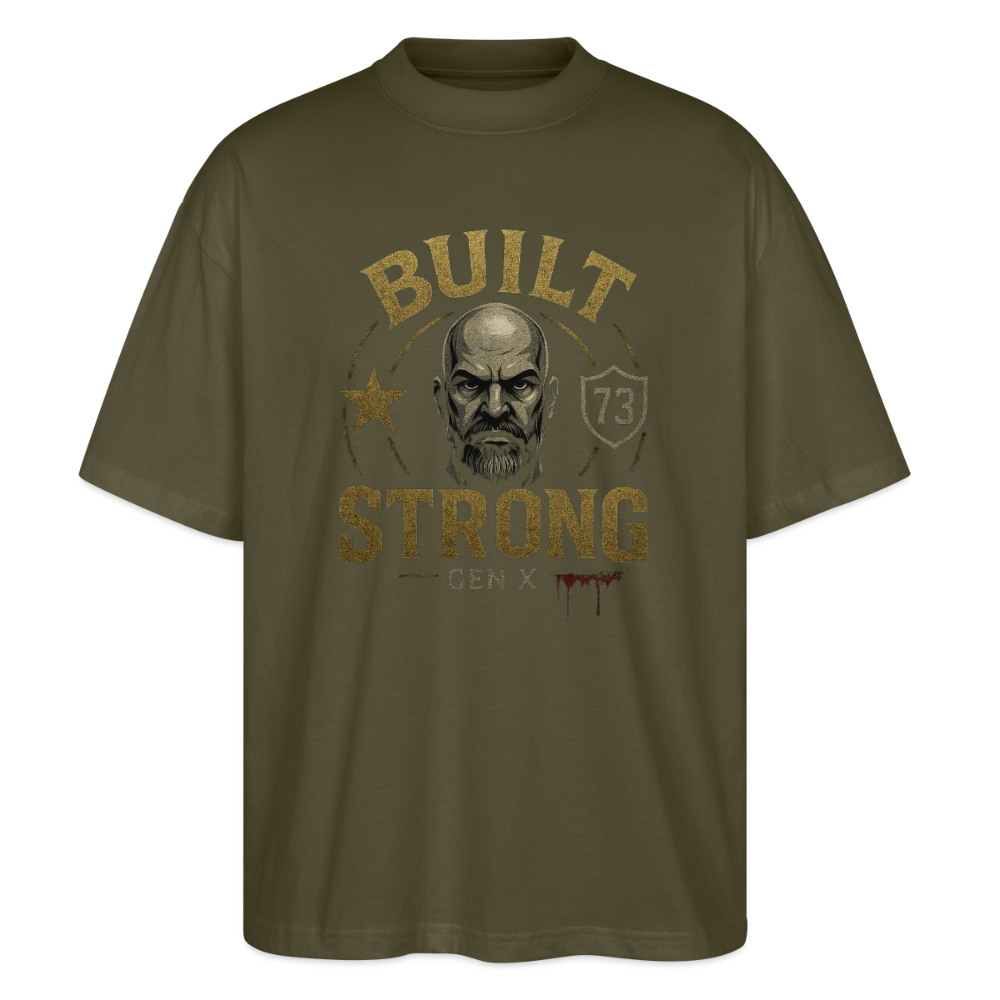 Stanley/Stella Oversized Unisex Organic T-shirt Blaster - khaki