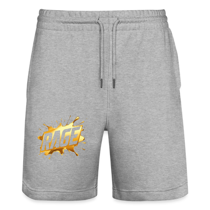 Stanley/Stella Trainer Unisex Organic Jogging Shorts - heather grey