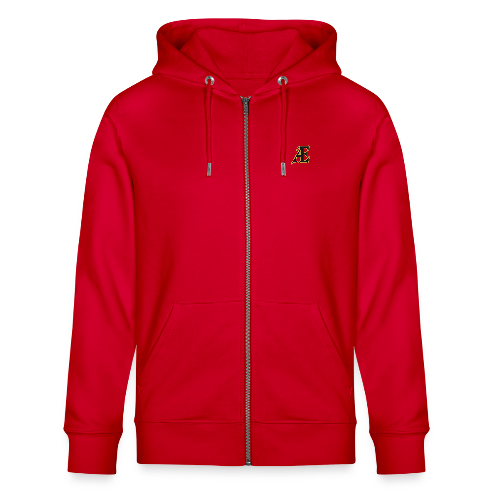 Stanley/Stella CULTIVATOR  Unisex Organic Hooded Jacket - red