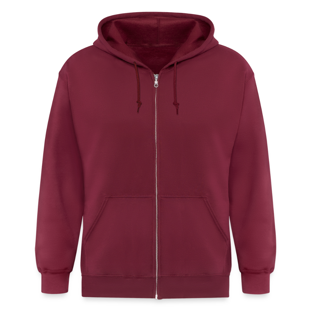 Men’s Heavyweight Hooded Jacket - maroon
