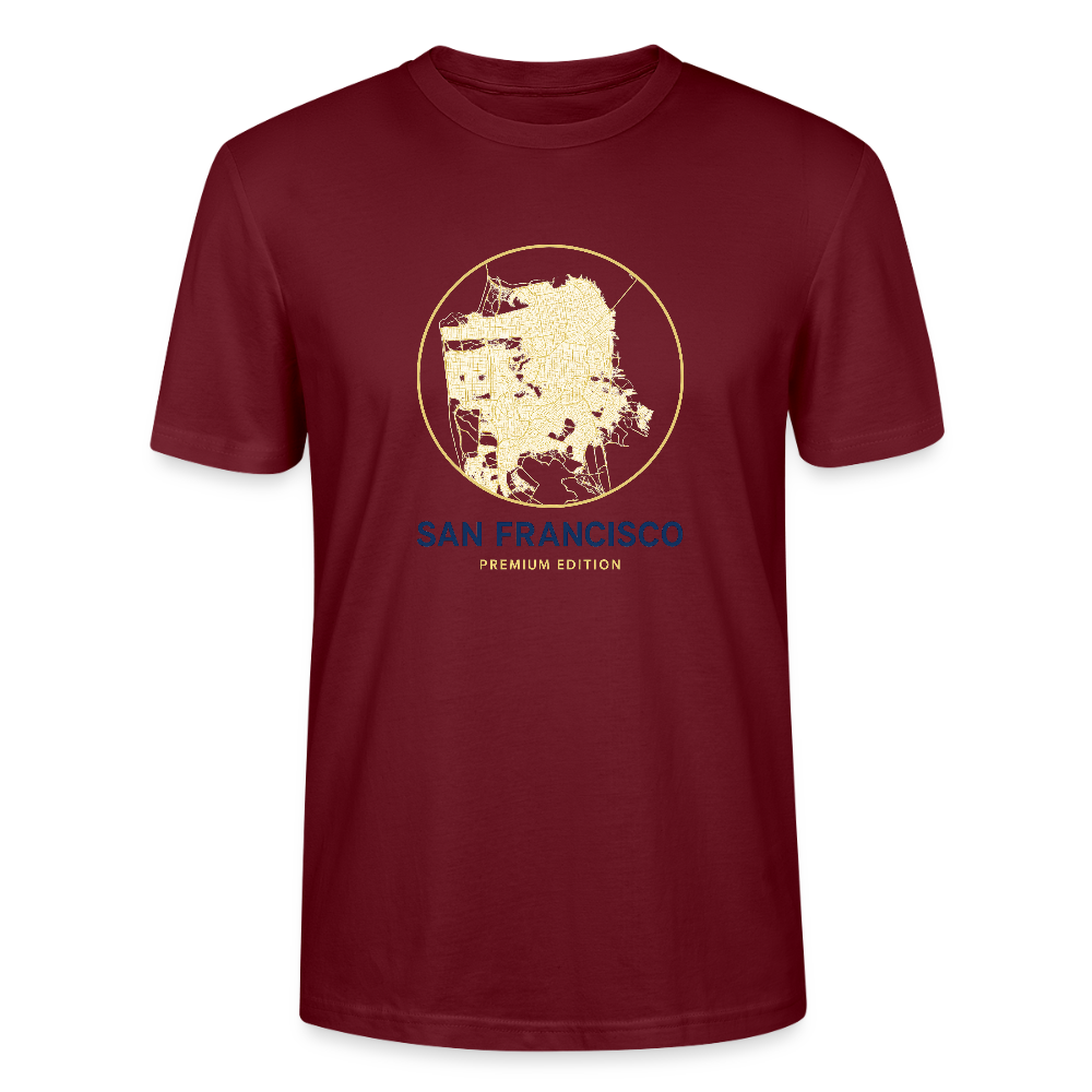 Stanley/Stella CRAFTER Unisex T-Shirt - burgundy