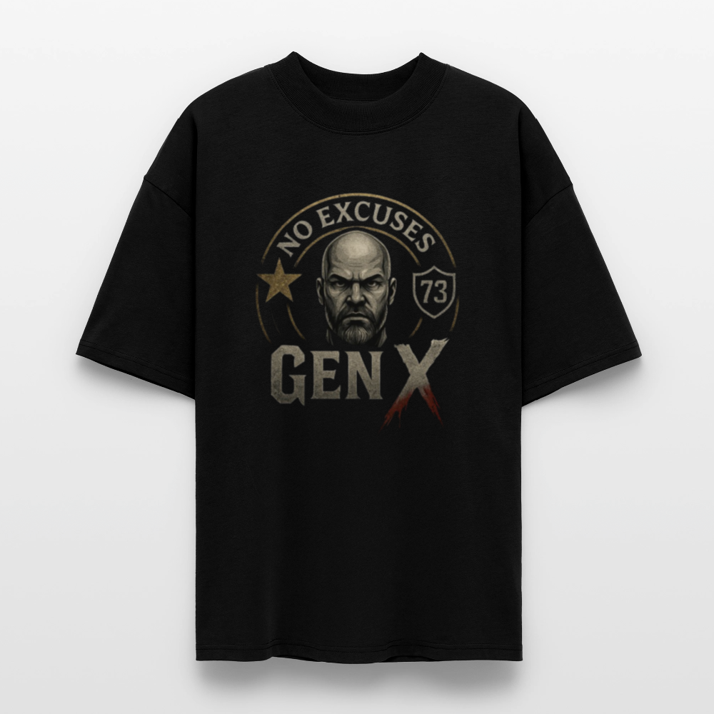 Stanley/Stella Oversized Unisex Organic T-shirt Blaster - black