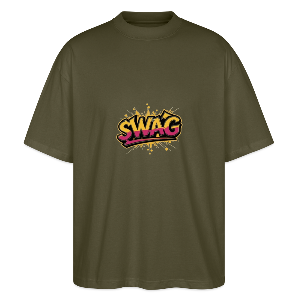 Stanley/Stella Oversized Unisex Organic T-shirt Blaster - khaki
