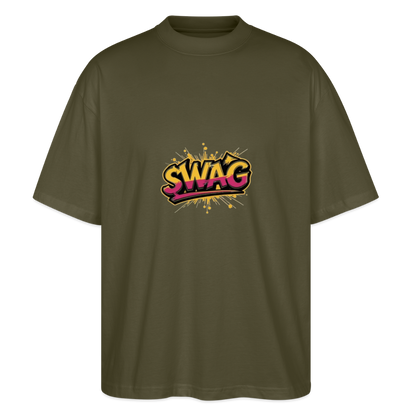 Stanley/Stella Oversized Unisex Organic T-shirt Blaster - khaki