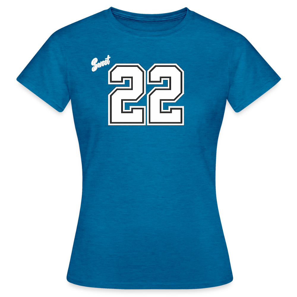 Women's T-Shirt - antique blue sapphire heather