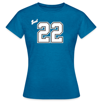 Women's T-Shirt - antique blue sapphire heather