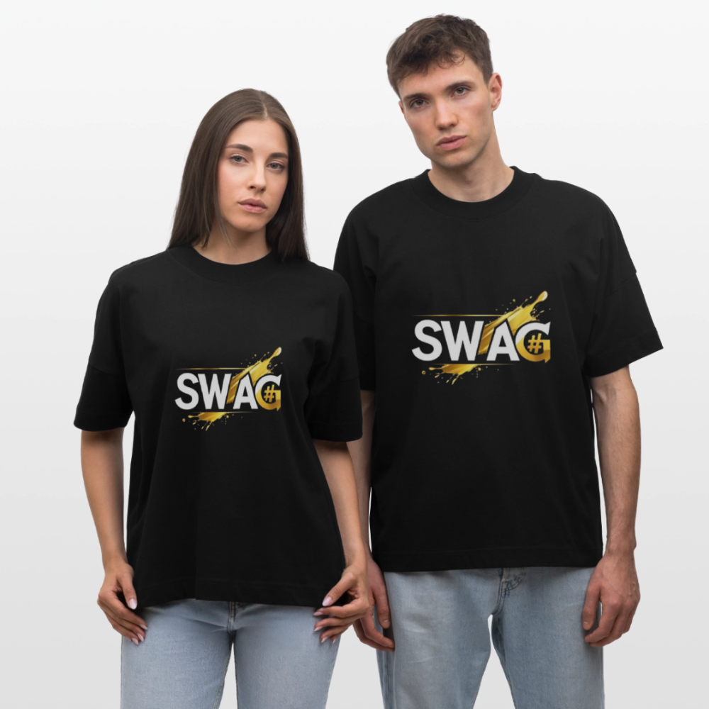 Stanley/Stella Oversized Unisex Organic T-shirt Blaster - black