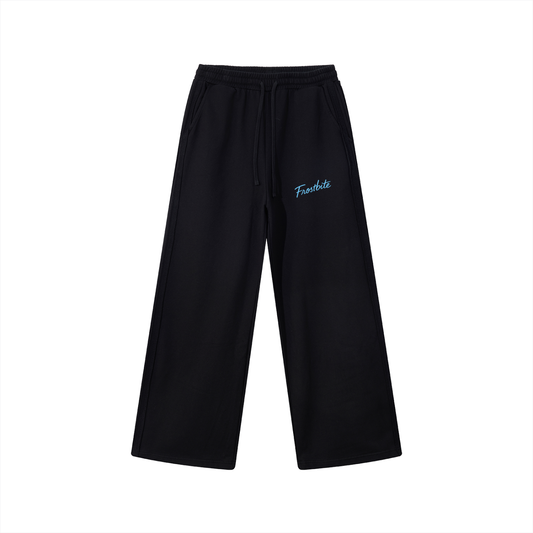 Contrast Tape Straight-Leg Sweatpants