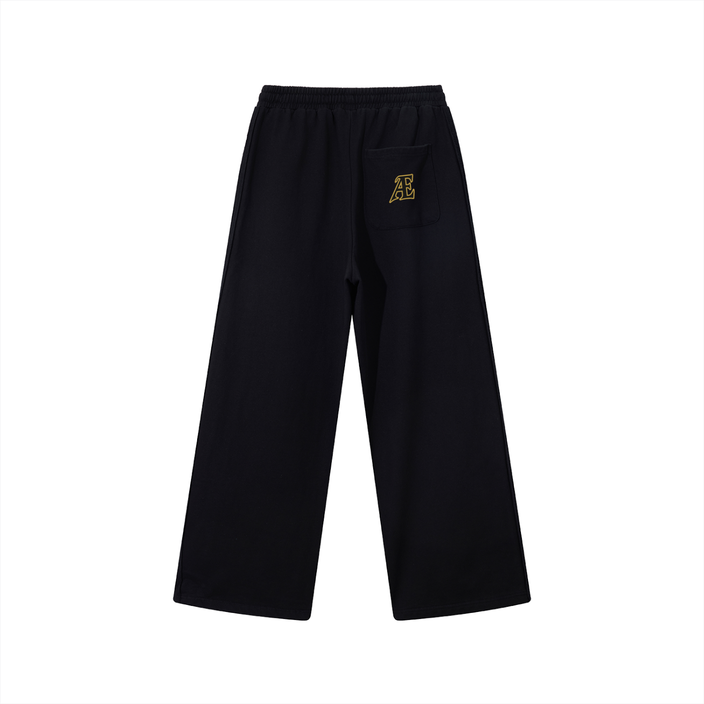Contrast Tape Straight-Leg Sweatpants