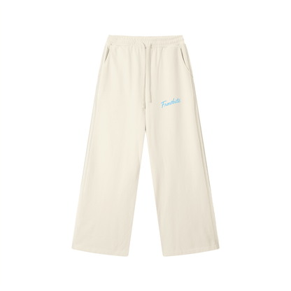 Contrast Tape Straight-Leg Sweatpants