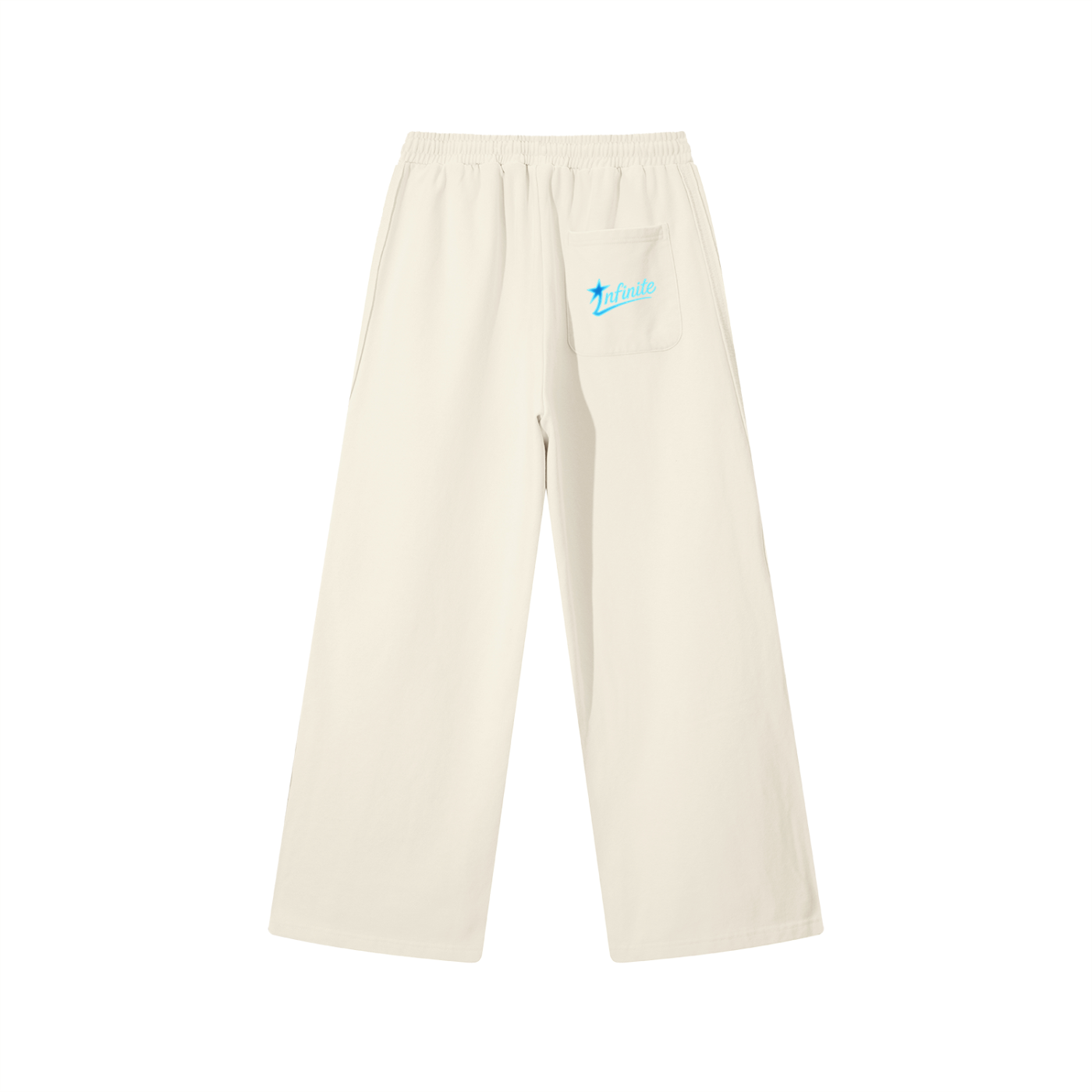 Contrast Tape Straight-Leg Sweatpants