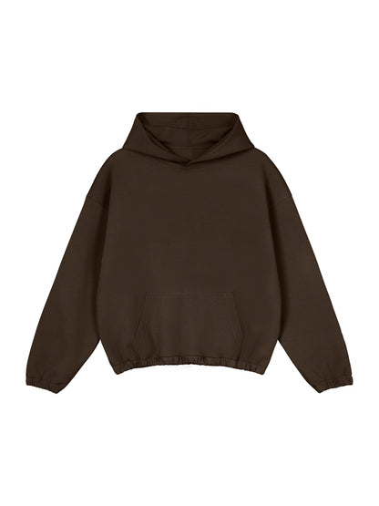 Boxy Cinched Hem Hoodie